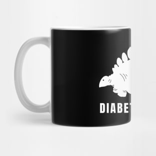 Funny Dinosaur Humor: Diabetesaurus Mug